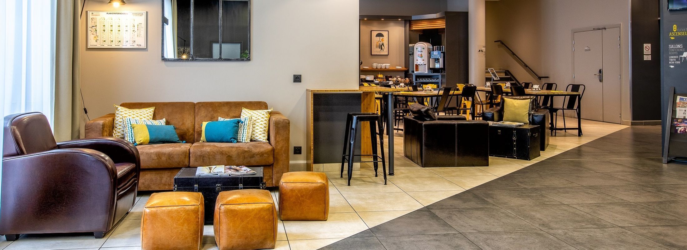 Hôtel Best Western Plus Suitcase Paris - La Defense : Lobby